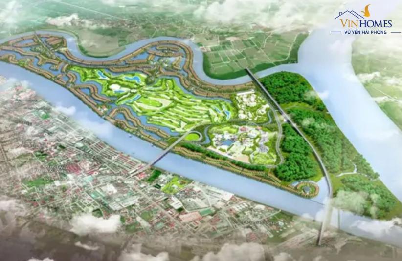 Dự án Vinhomes Vũ Yên là dự án rộng nhất tại khu vực